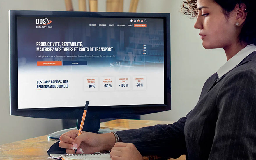 Refonte du site internet de DDS Logistics