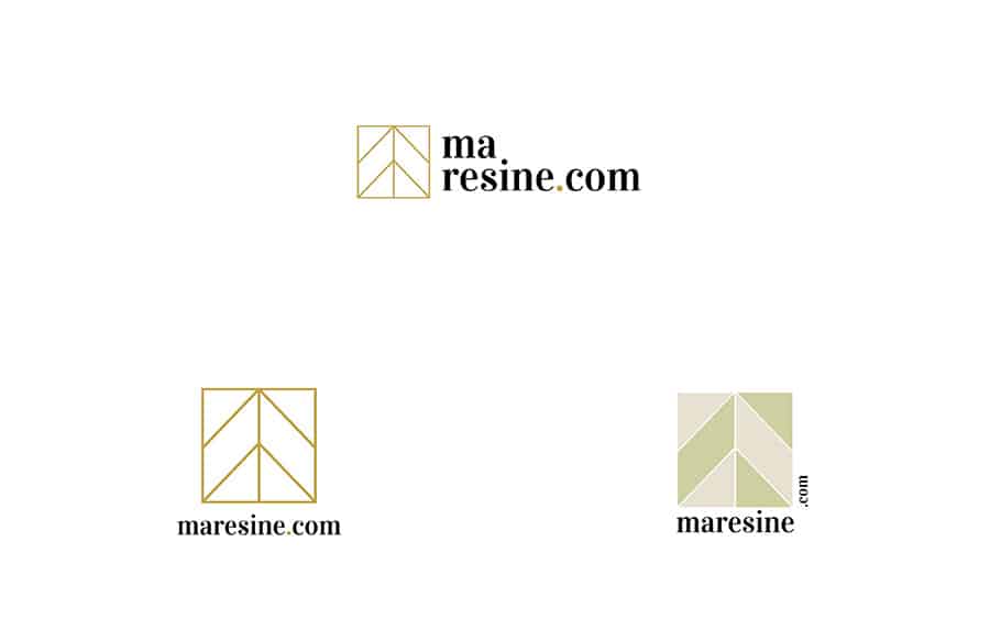 3ème propostion graphique logo maresine.com