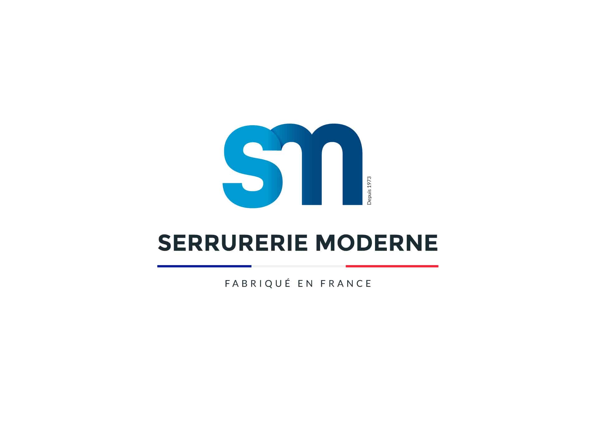 2ème proposition graphique du logo serrurerie moderne